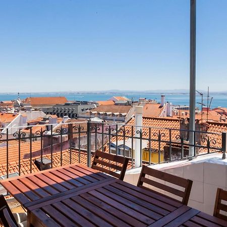 Amazing Rooftop Terrace With River And Historic City View 4 Bedrooms 4 Bathrooms Ac 19Th Century Building Chiado Лиссабон Экстерьер фото