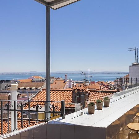 Amazing Rooftop Terrace With River And Historic City View 4 Bedrooms 4 Bathrooms Ac 19Th Century Building Chiado Лиссабон Экстерьер фото